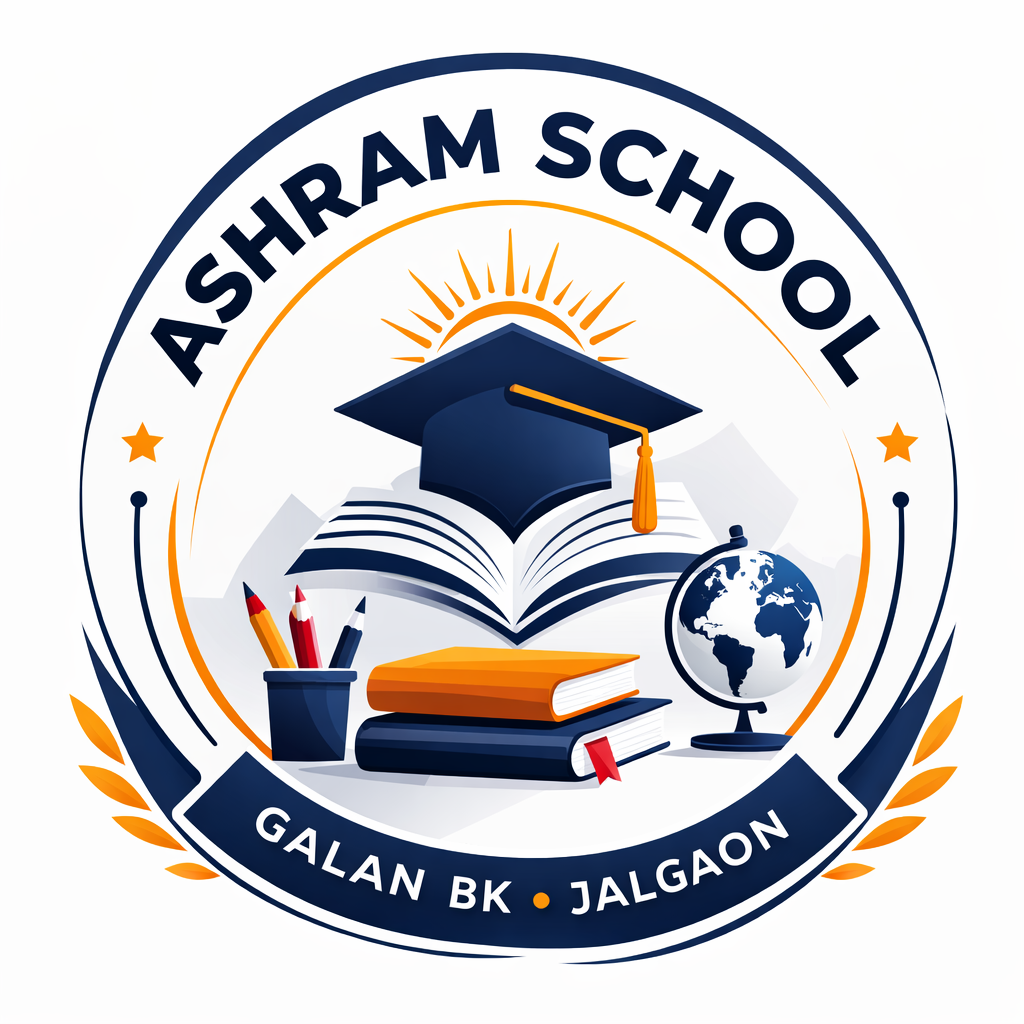 Ashram School Galan BK Jalgon logo