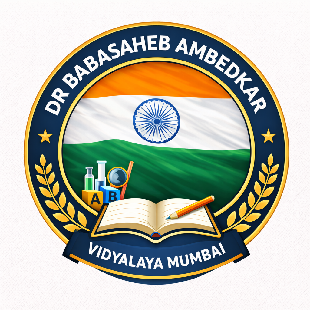 Dr Babasaheb Ambedakar Vidyalaya Mumbai logo