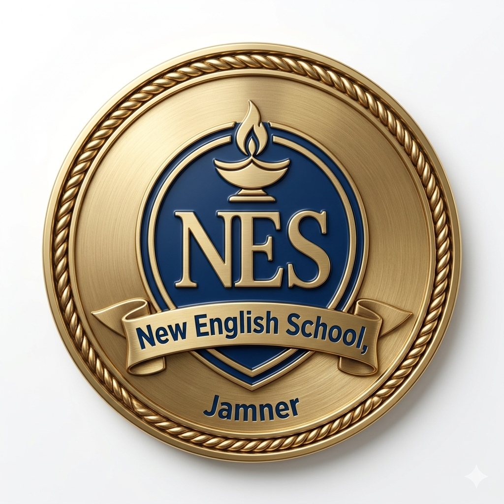 New English School, Jamner logo