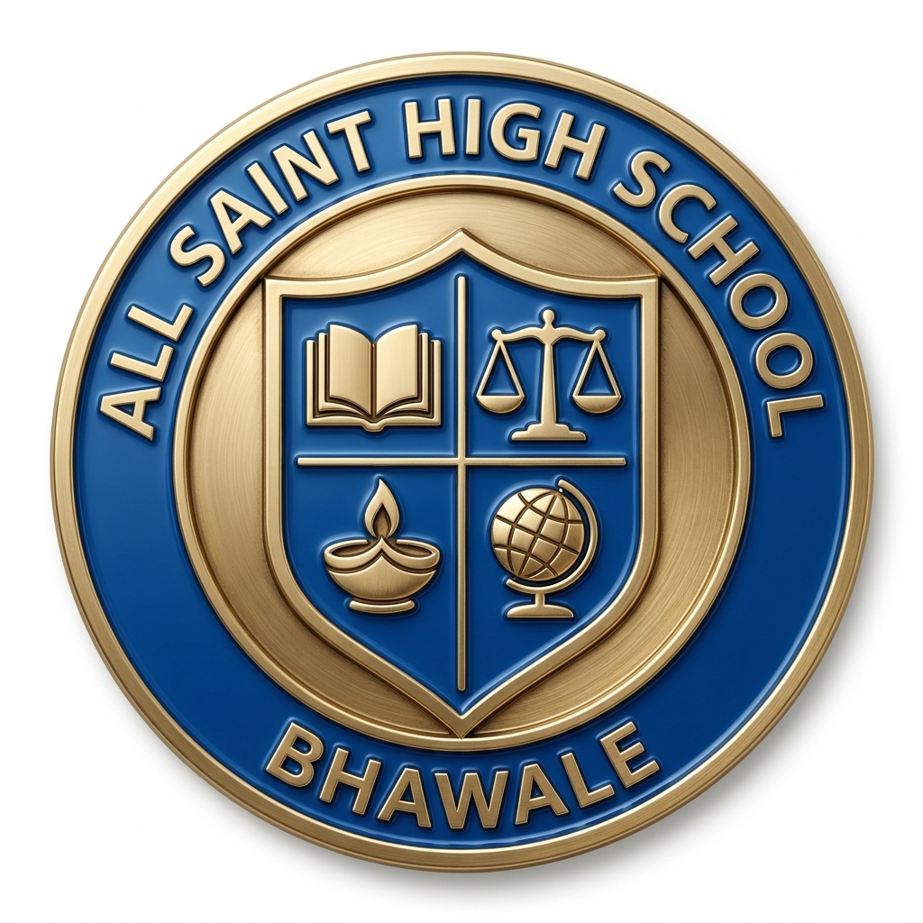 All Saint High School, Bhawale logo