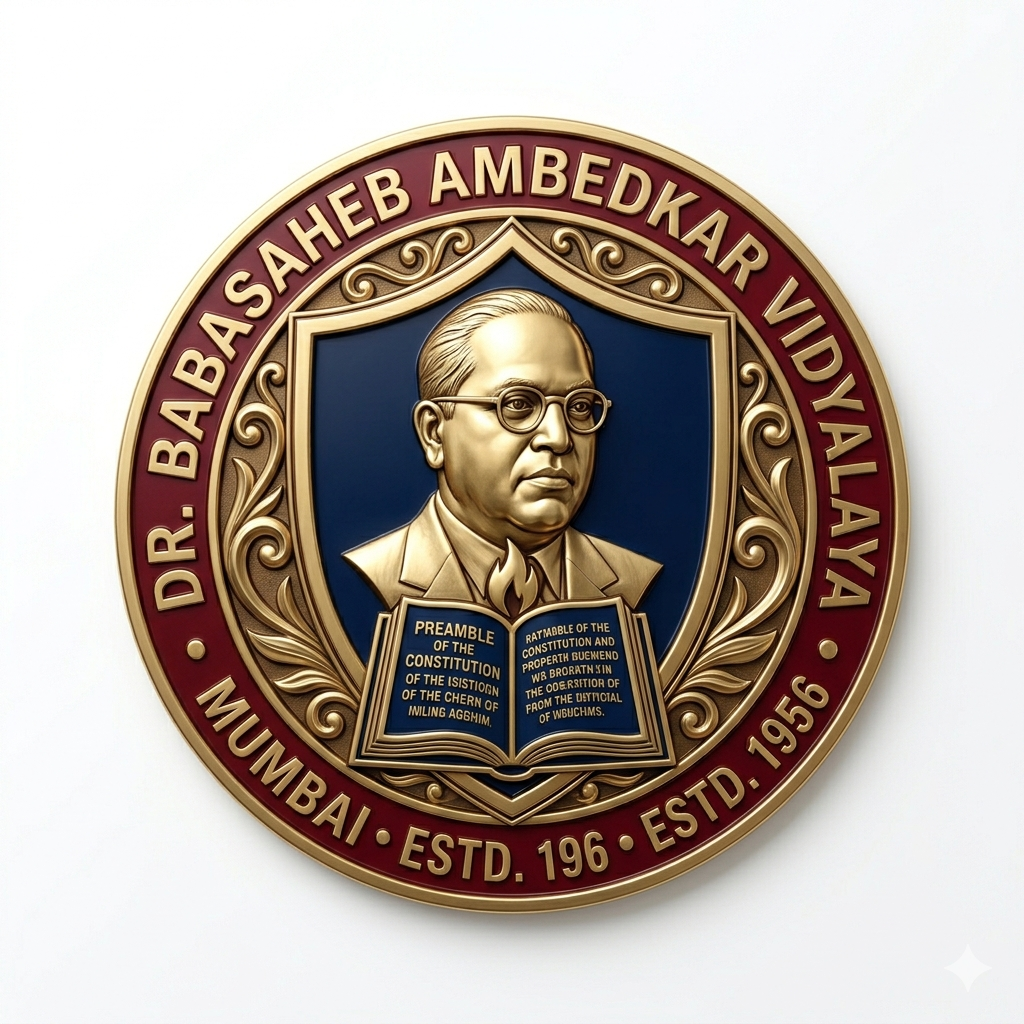 Dr. Babasaheb Ambedkar Vidyalaya,mumbai logo