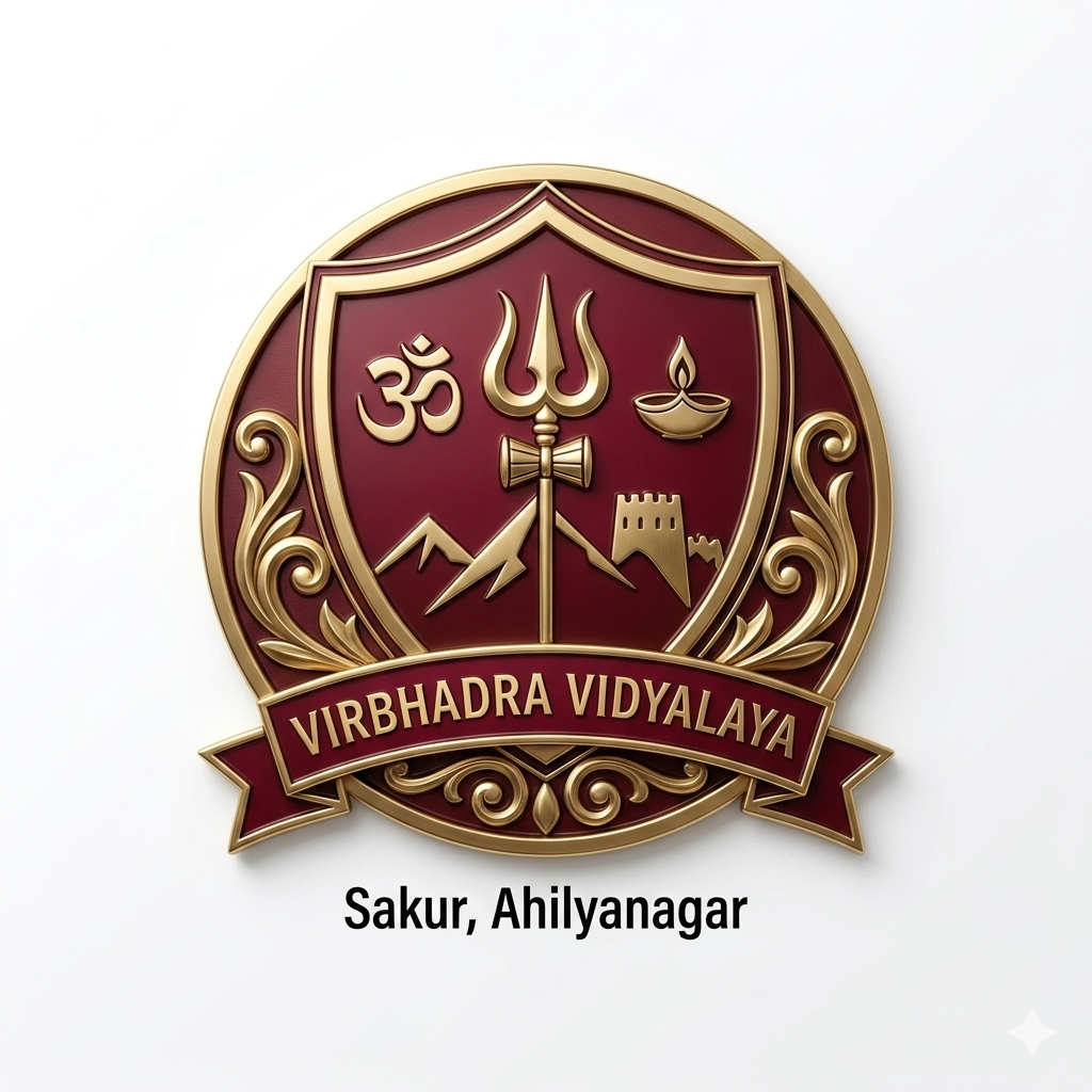 Virbhadra Vidyalaya Sakur,Ahilyanagar logo
