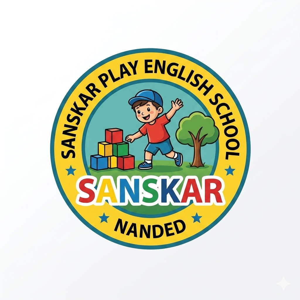 Sanskar Play English School, Nanded logo